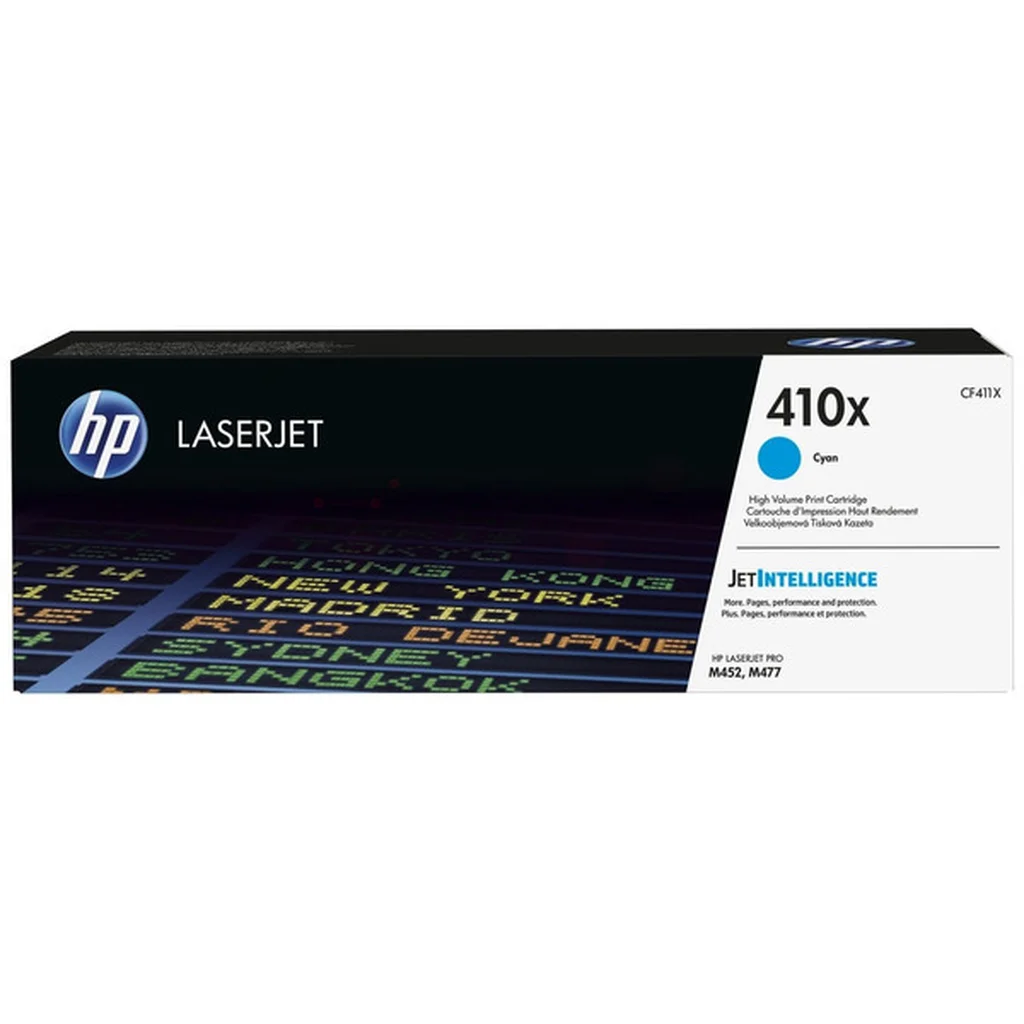 HP 410X Tonerkassett Cyan