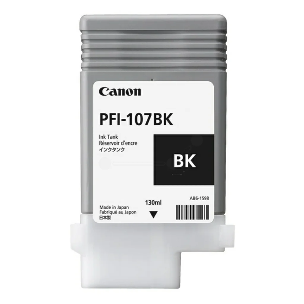 Canon PFI-107 BK Bläckpatron Svart