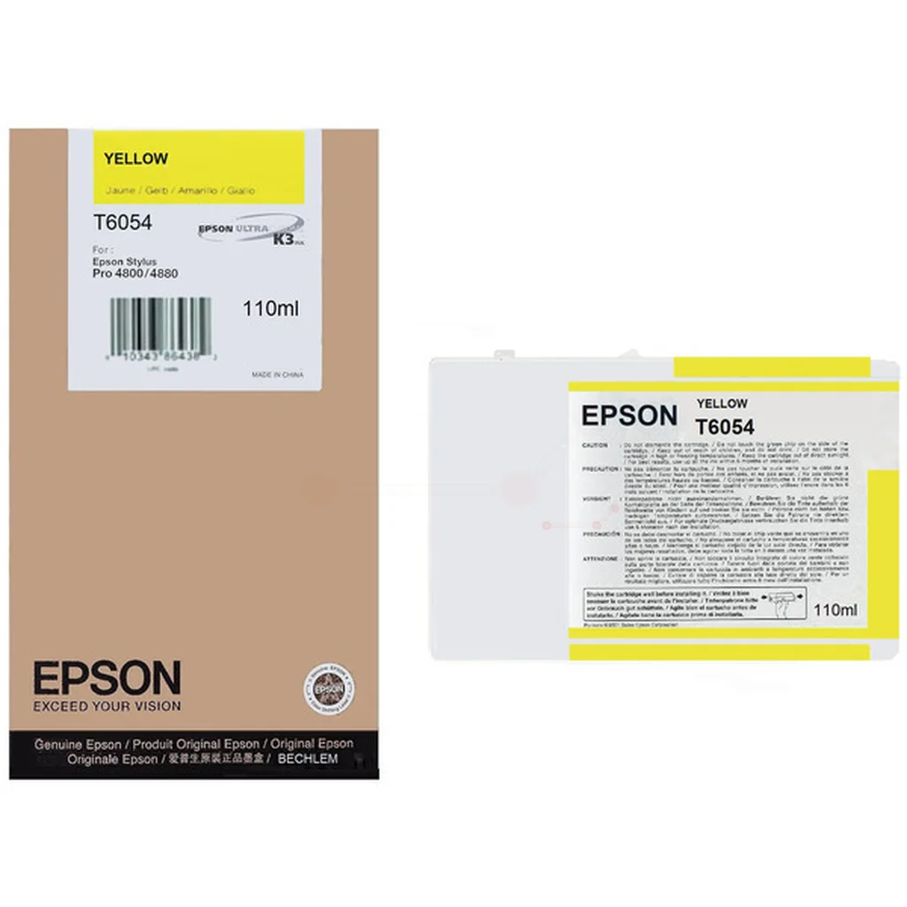 Epson T6054 Bläckpatron Gul