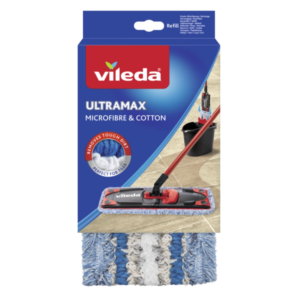 Vileda Vileda UltraMax Refill mikrofiber & cotton