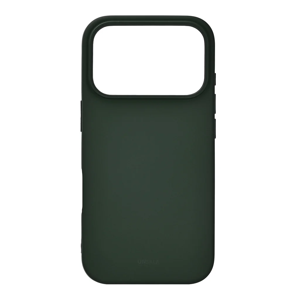Mobilskal Silikonkänsla MagSeries iPhone 17 Pro Olive Green