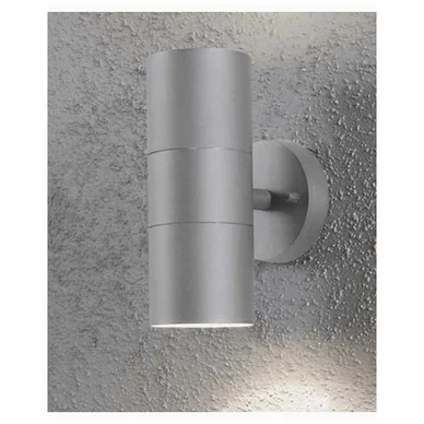 Konstsmide Modena vägglykta upp/ned. 7656-300. Grå