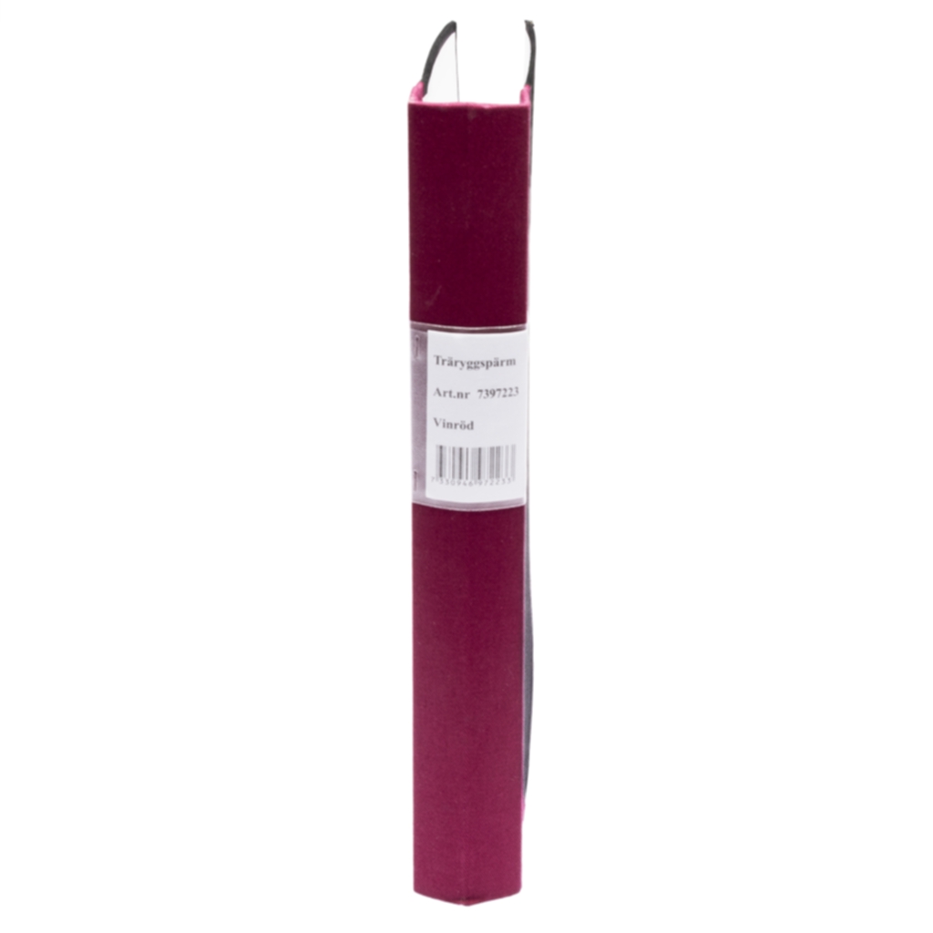 Kontorspärm A4 40 mm vinröd
