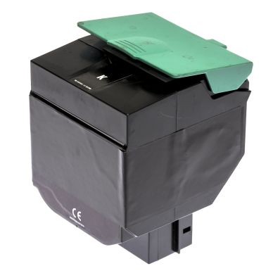 Tonerkassett, erstatter Lexmark C540H1KG, sort, 2.500 sider