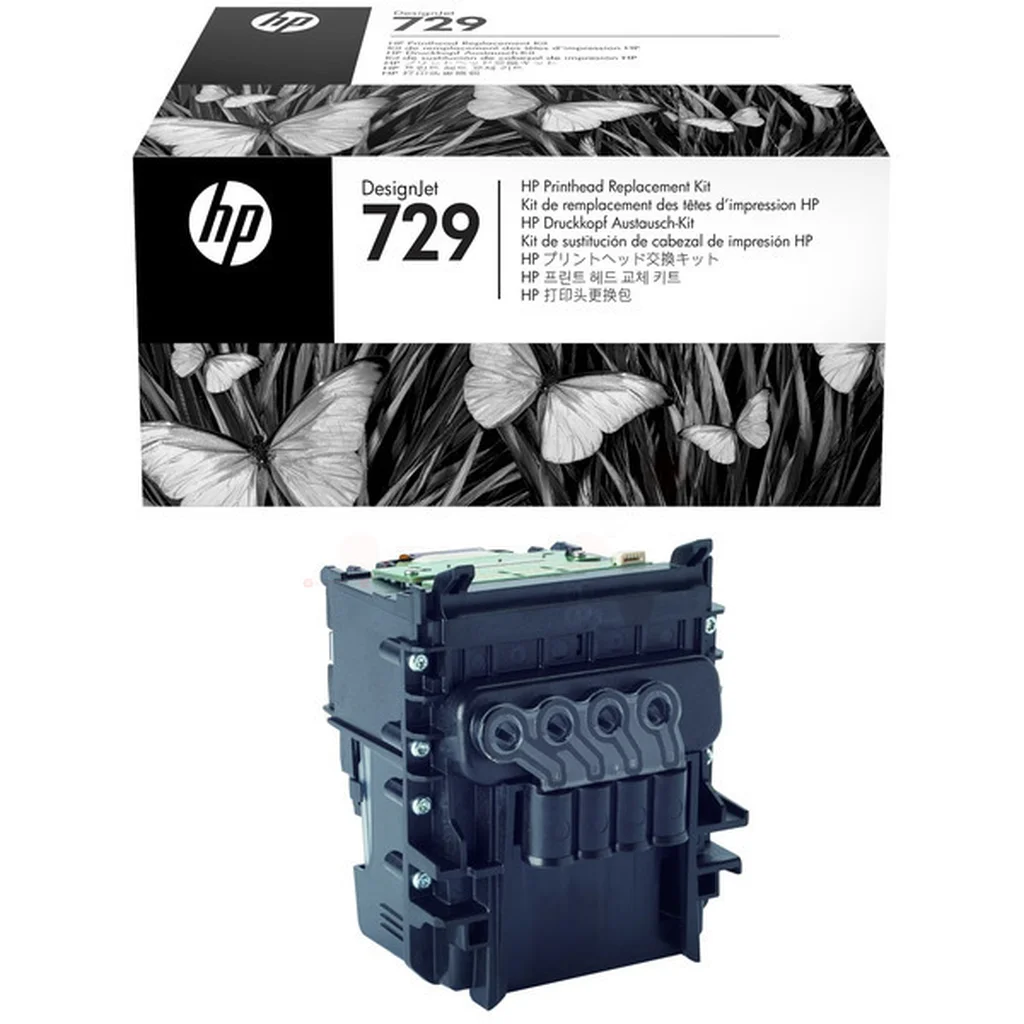 HP 729 Skrivhuvud 4-färg