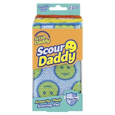 Scrub Daddy Scrub Daddy Scour Daddy Skuresvamp 3-pak 5060481020374 Modsvarer: N/A