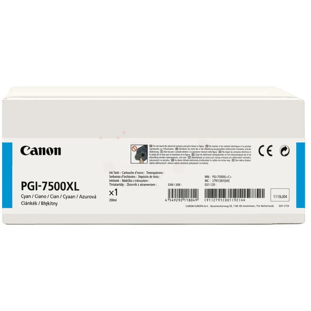 Canon PGI-7500 C Bläckpatron Cyan
