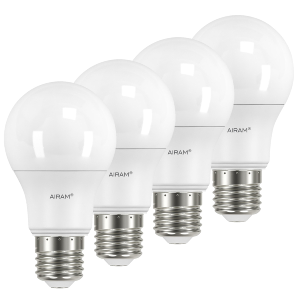 AIRAM Airam LED Normallampa E27 8W, 4-pakk Belysning,LED-pærer
