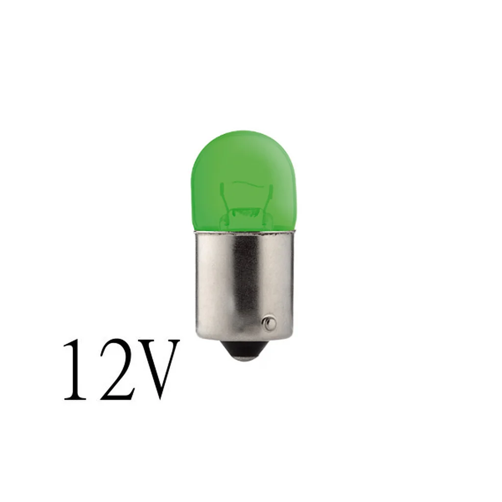 Bosma grön Glöd billampa Ba15s 5W 12V