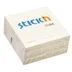 Notes kube, standard 76x76mm gul, 400bl