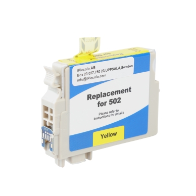 WL Inktcartridge, vervangt Epson 502 geel 0C13T02V44010 Replace: C13T02V44010