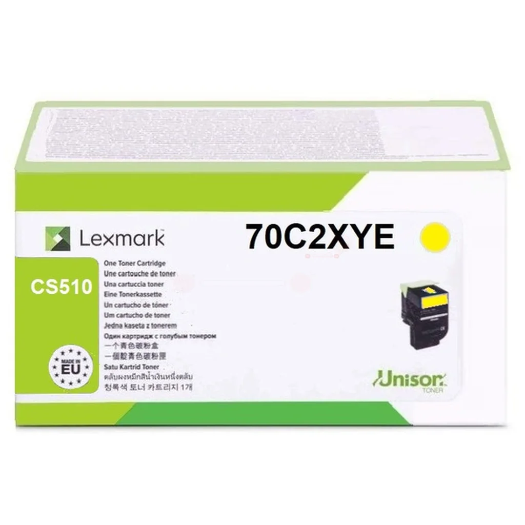 Lexmark 702XY Tonerkassett gul, 4.000 sidor