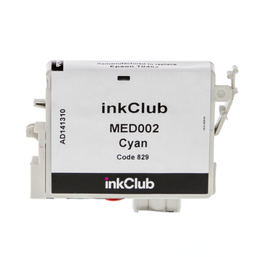 inkClub Bläckpatron cyan, ersätter Epson T0482 MED002 ersätter T0482