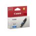 CANON 551 C Bläckpatron Cyan