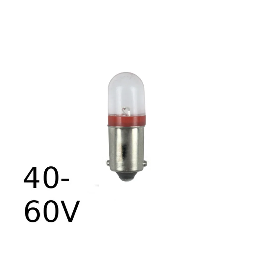 LED Signallampa Röd 10lm Ba9s T9x26 0,4W 40-60V