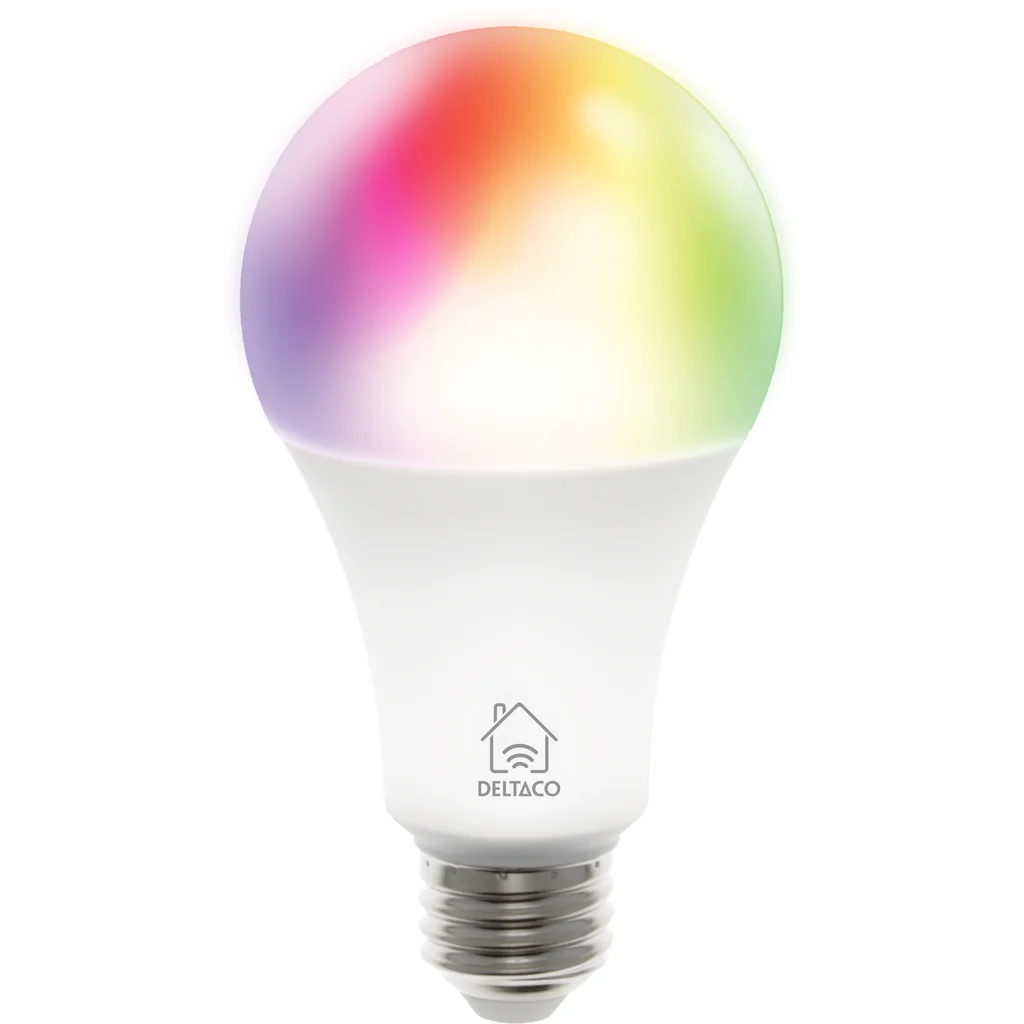 Smart Home LED-lampa, RGB, E27, A60, 9W