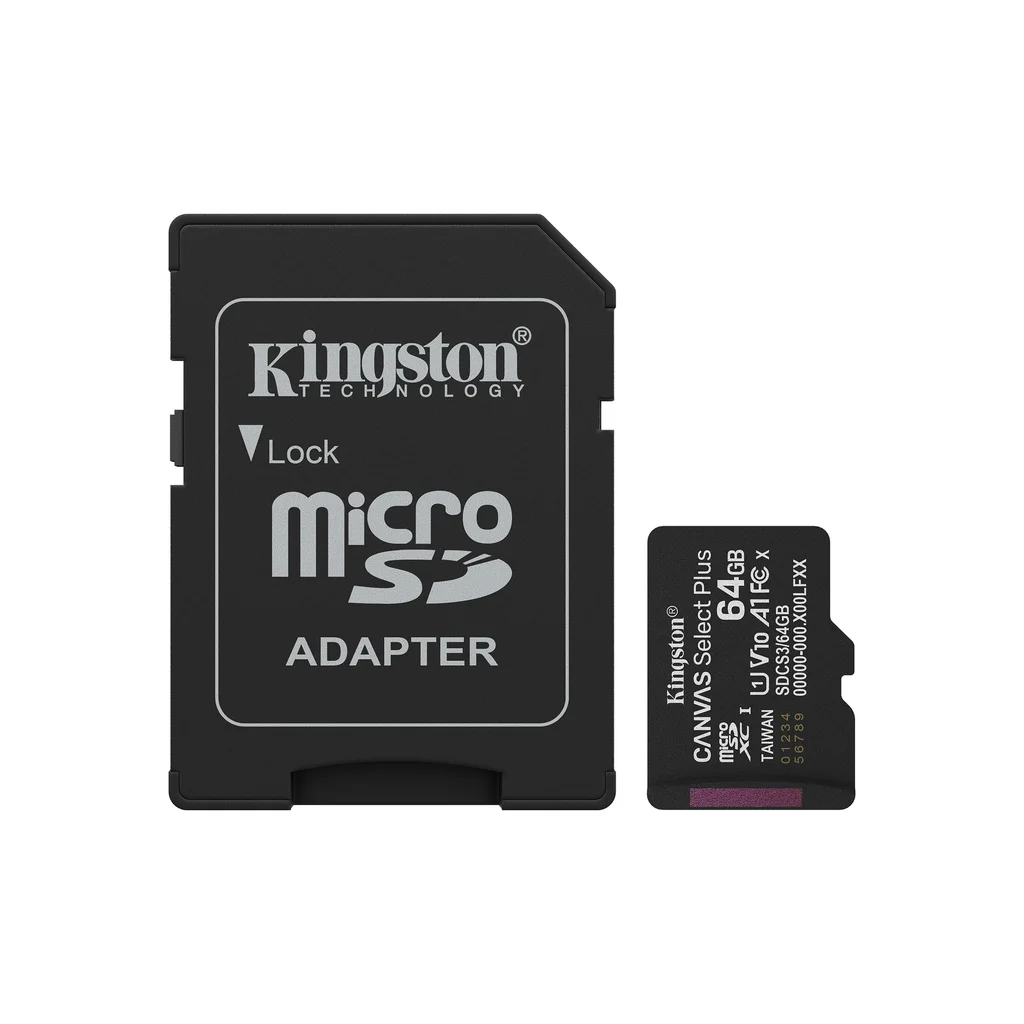 64GB microSDXC Canvas Sel+ G3 100MB/s A1 + Adapter