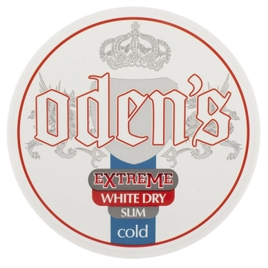 Odens Snus alt Odens Extreme Cold Slim White Dry