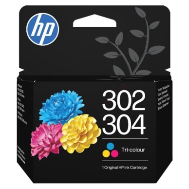 HP HP 302/304 Inktpatroon C/M/Y B7RT6AE Replace: N/A