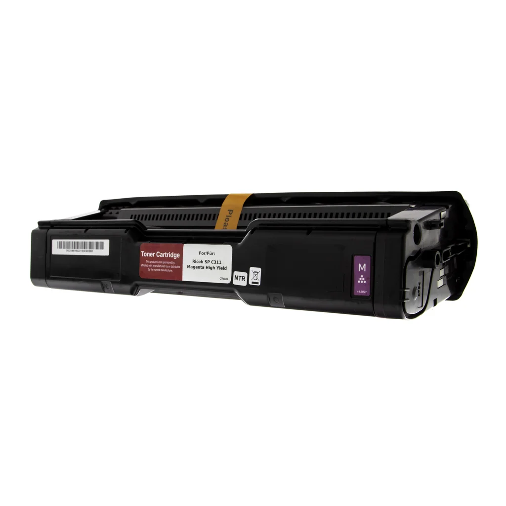 Tonerkassett, ersätter Ricoh 406481, magenta, 6.000 sidor