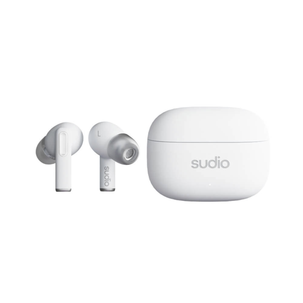 Sudio Sudio A1 Pro In-Ear True Wireless ANC Hodetelefon Hvit In-ear øretelefon,Trådløse hodetelefoner,Elektronikk