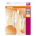Kronlampa E14 LED 2,5W 2700K 250 lumen 2-pack
