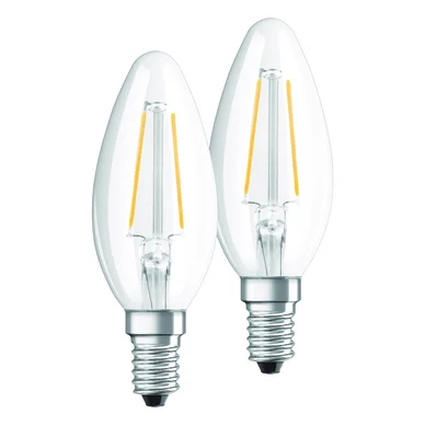 Kronlampa E14 LED 2,5W 2700K 250 lumen 2-pack Kronlampa E14 LED 2,5W 2700K 250 lumen 2-pack