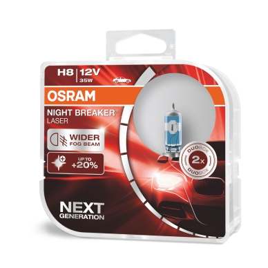 OSRAM alt Osram Night Breaker Laser H8