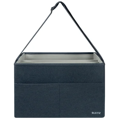 Leitz Office-in-a-bag-väska liten tyg Mörkgrå Leitz Office-in-a-bag-väska liten tyg Mörkgrå