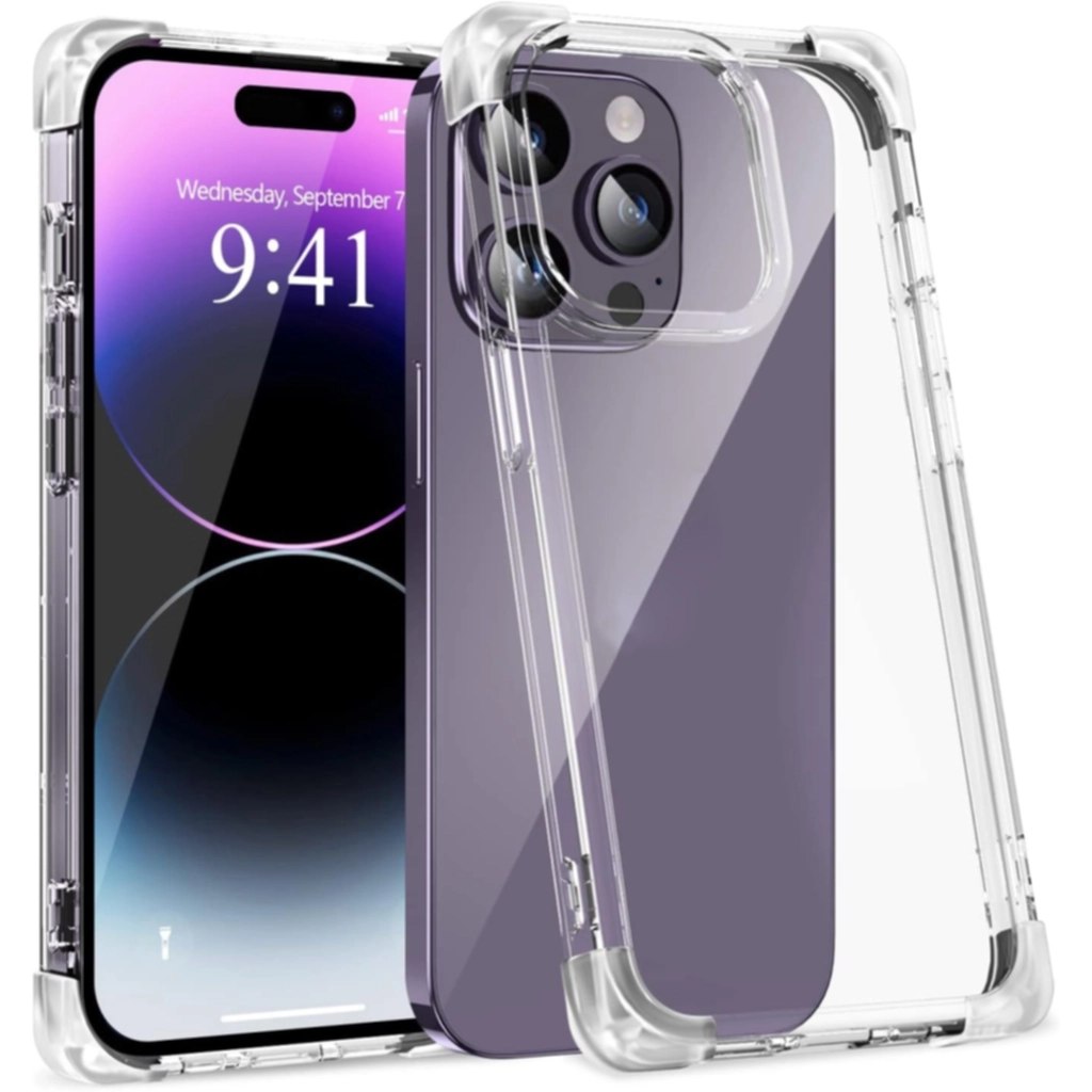 Mobilskal Transparent TPU iPhone 15 Pro Max