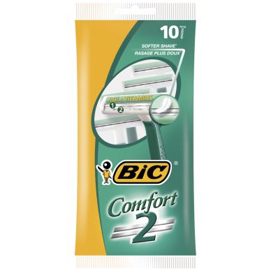 Bic BIC Comfort 2 Engangsskraber, 10 stk. 3086127500170 Modsvarer: N/A