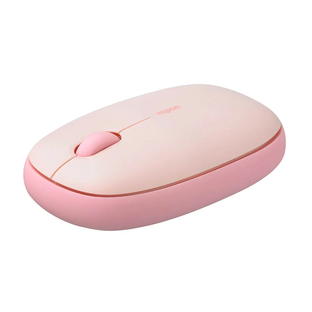 RAPOO M660 Silent Multi-Mode Trådlös Mus Rosa