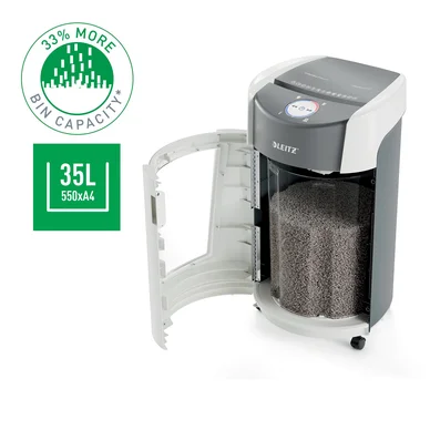 Leitz Dokumentförstörare IQ OptiMax Office P5 Leitz Dokumentförstörare IQ OptiMax Office P5