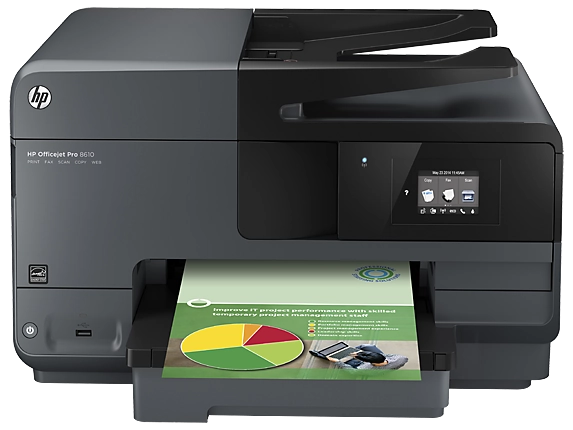 HP HP Officejet Pro 8610 – blekkpatroner og papir HP HP Officejet Pro 8610 – blekkpatroner og papir