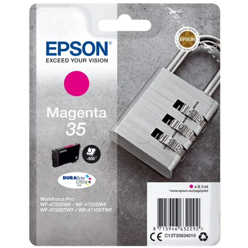 Epson 35 Bläckpatron Magenta