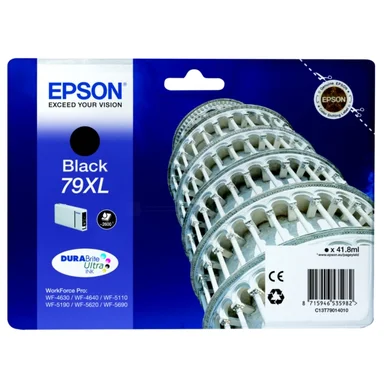 Epson Epson 79XL Blækpatron sort T7901 Modsvarer: N/A billede