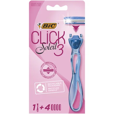 Bic BIC Soleil Click 3 Soleil barbermaskine 3086123644946 Modsvarer: N/A