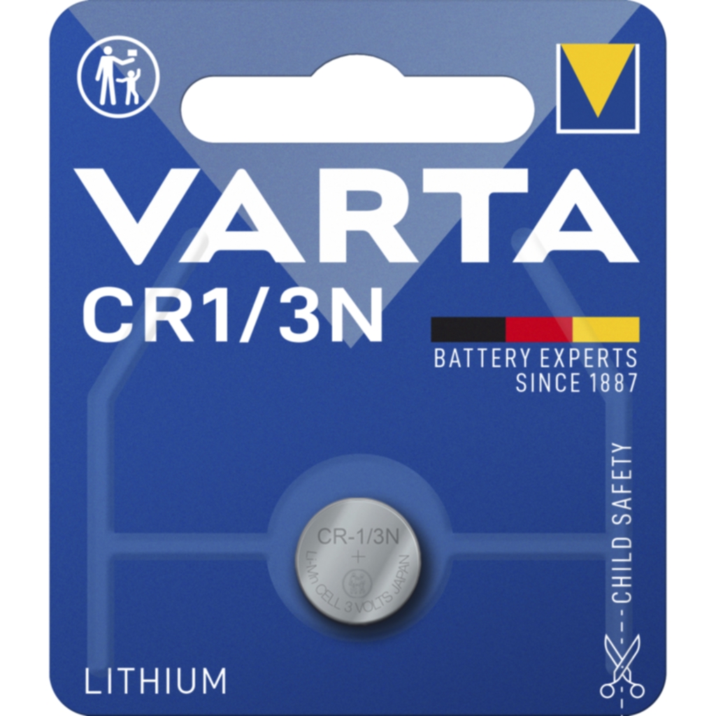 Varta CR1/3N1 Litium knappcellsbatteri - 1 Pack