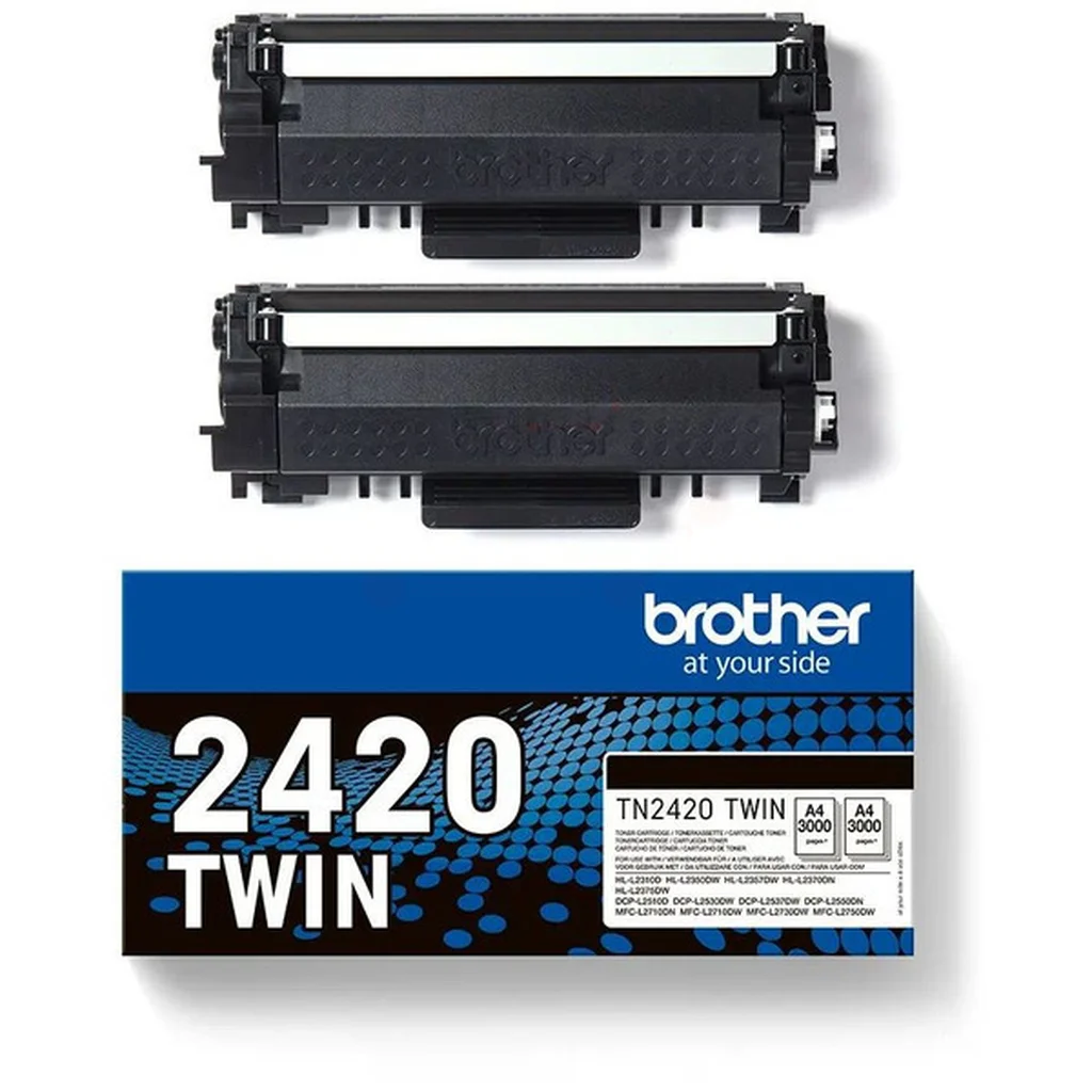 Tonerkassett svart 3.000 sidor, 2-pack