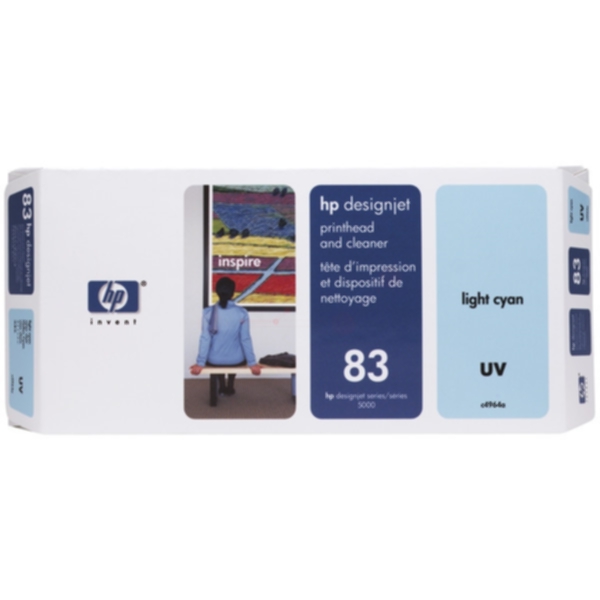HP 83 Skrivhuvud ljus cyan