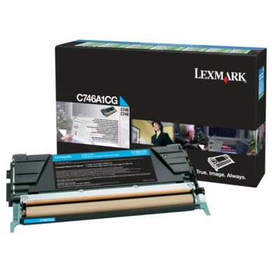 LEXMARK alt Tonerkassette cyan 7.000 sider