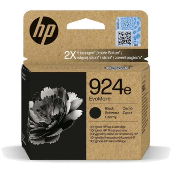 HP 924E (XL) Bläckpatron svart