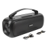 Streetz TWS Boombox, IPX5, BT 5/AUX/USB-A, RGB-LED, svart