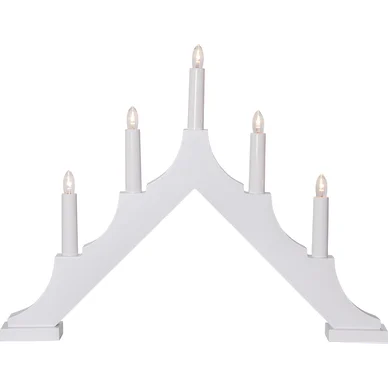 Star Trading Ljusstake Alma Hvid 44cm 219-90 Modsvarer: N/A