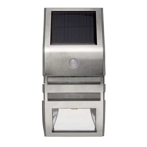 Väggbelysning med rörelsesensor/solceller