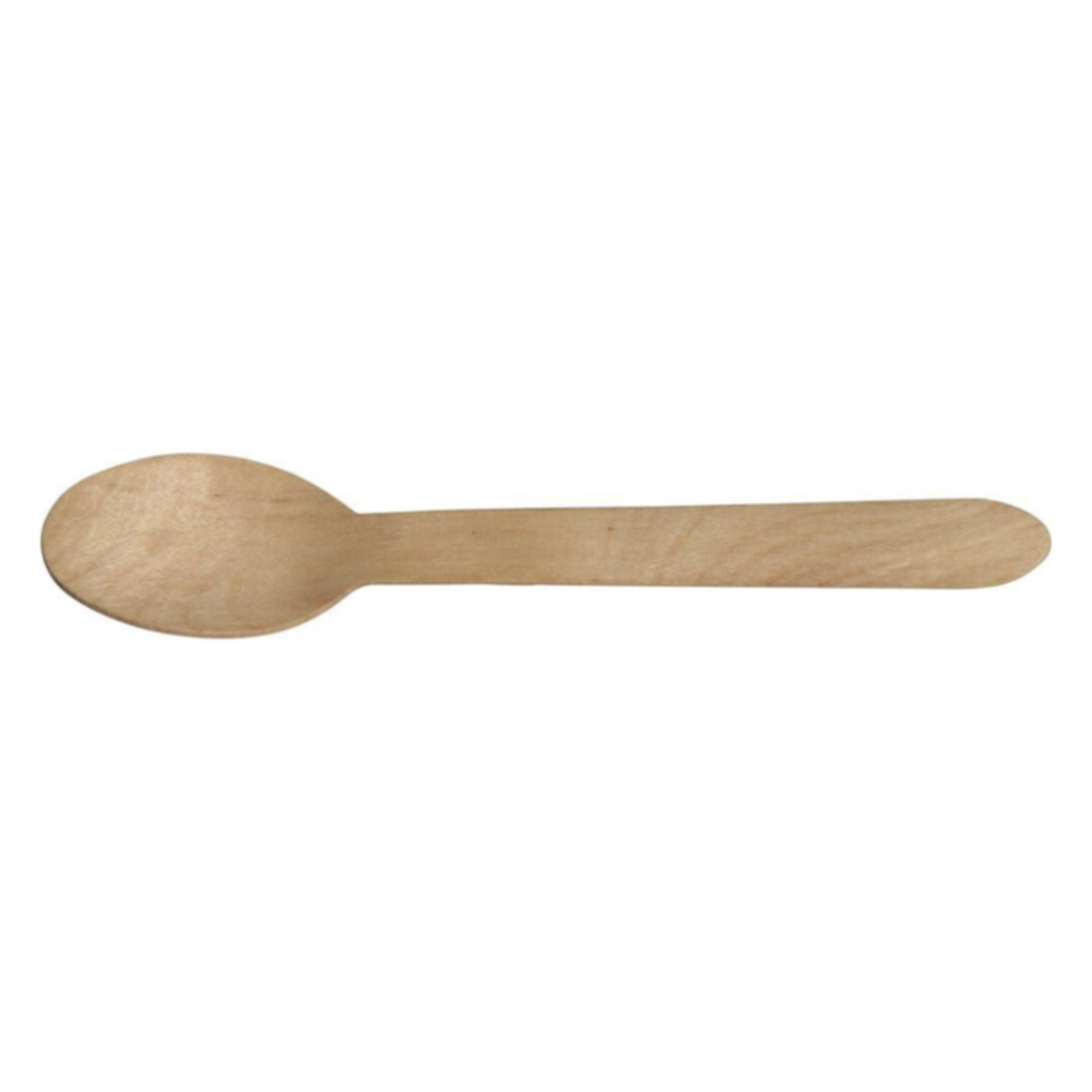 Bestick Matsked vaxat trä 16,5cm 100/fp