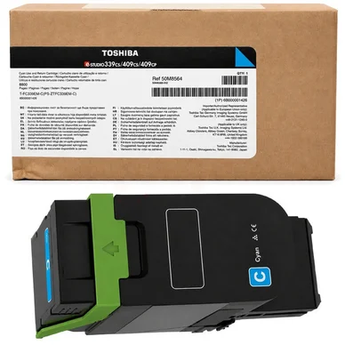 TOSHIBA Toshiba T-FC 339 E Tonerkassette Cyan 6B000001426 Modsvarer: N/A