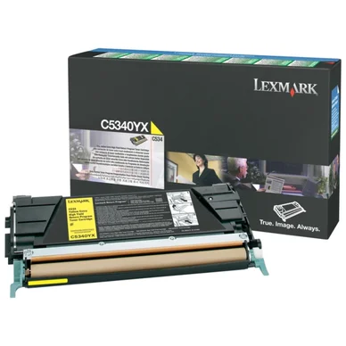 Lexmark Tonerkassette gul 7.000 sider C5340YX Modsvarer: N/A