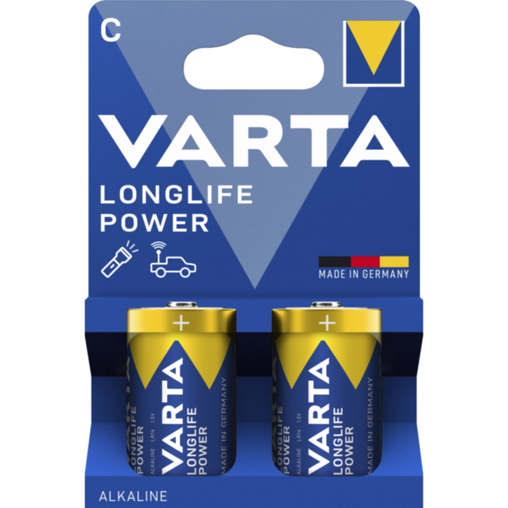 Varta Longlife Power C batteri - 2-pack