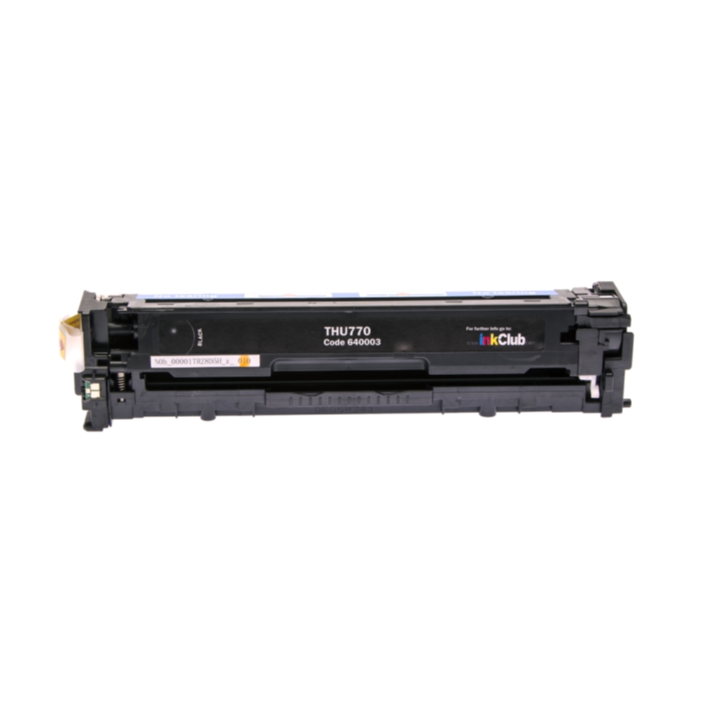 inkClub Tonerkassett, erstatter HP 125A, svart, 2.200 sider THU770 Tilsvarer: CB540A